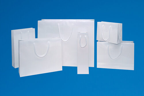 lackpapiertaschen, kordeltaschen