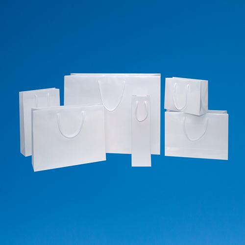 lackpapiertaschen, kordeltaschen